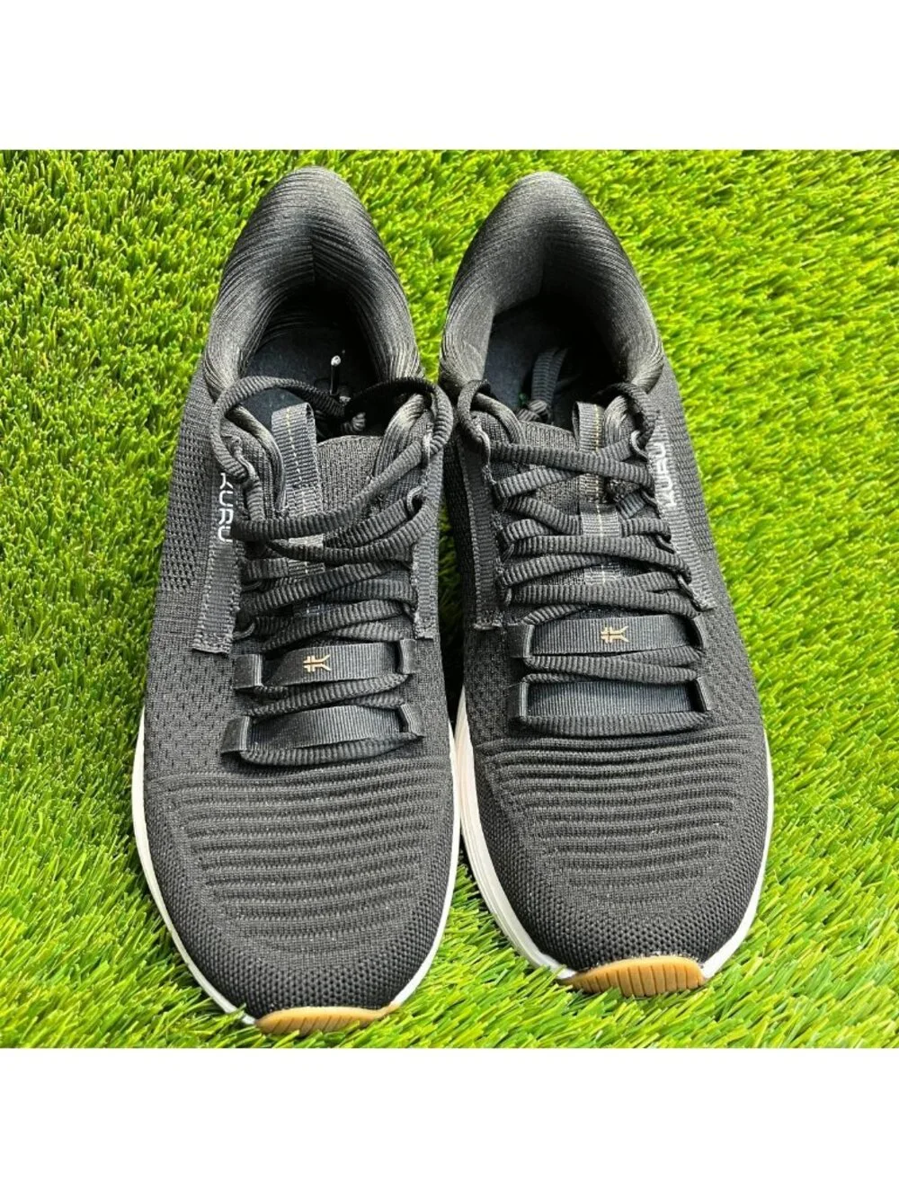 Kuru Atom 2 Womens Size 8.5 Black White Athletic Running Walking Shoes Sneakers